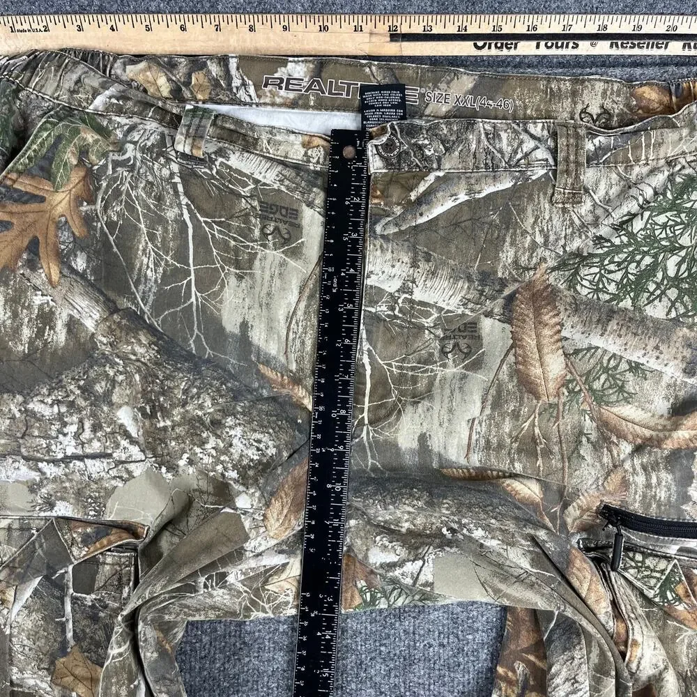 Realtree Cargo Pants Mens Size XXL Camo‎ Hunting Outdoor Tactical Multi Pocket